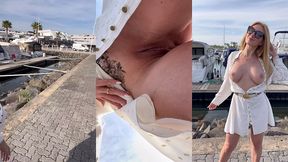 petite video de 3 mn en vous devoilant mes charmes en exterieur