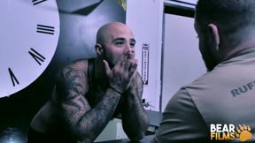 Bearfilms Bearded Gay Marc Giacomo Takes Atlas Grant Hard Cock After Oral