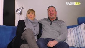 Hot MILF Debby Fucked Hard In Her First Sex Tape - AMATEUR EURO