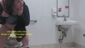 REGGIE SHOUT OUT FOUND FOOTAGE THROWBACK THURSDAY STANDING PUBLIC PEE