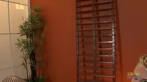 After oiling up her big butt blonde milf Harmony got into intense anal sex