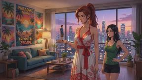 Giantess Stories #10: Tropical Tiny Tease