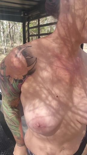 Adventurous Aussie Couple's Steamy Outdoor Encounter