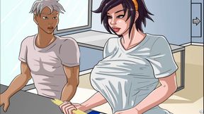 Helping Ghost Ashley &amp; Then Lara in th Kitchen