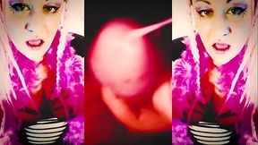 Mesmerized to self suck and slurp your own cummies by Goddess Lana