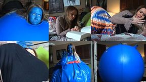Sexy Student to Beautiful Hourglass to Big Blueberry to Pop
