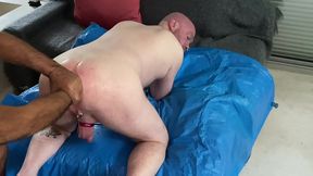 Crowne Fists and Toys Her Cunt in IntenseGay Anal Session