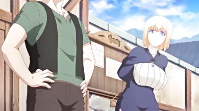 Blonde elf stumbles through sudsy outdoor fuck fest couple deepthroat her cumsluts soak her elf ears in thick cream
