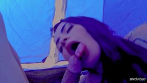 Camping On The Beach Is Good Its Even Better To Fuck This Brunette - Sexdoll 520
