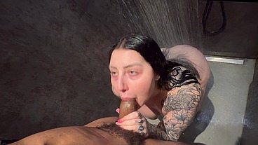 Shower time with my step brother
