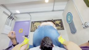 HEAVY AND EXTREME FACE SITTING JEANS - BY THAY FLORES - CLIP 03 IN FULL HD