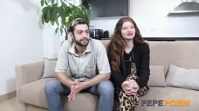 Another young couple making their porn debut! Amazing Cloe and her boyfriend