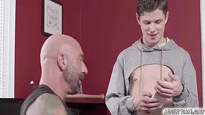 His Boyfriend Visit Their Coach Came Out As Gay So They Give Him A Support. Dylan Gives Drew A Blowjob 6 Min - Dylan Hayes, Blaze Austin And Drew Sebastian