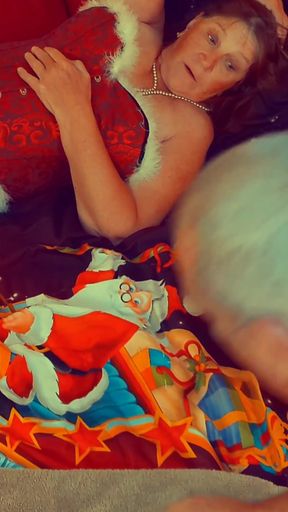 Granny Carmen: Fuck Machine Pegging Cock Sucking, Cum in Mouth North Pole Slut 12224fap