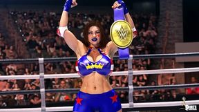 Arrogant Wresting Diva gets face fucked by a hung Luchadore