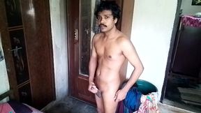 Camara Caught hot Indian guy solo sex