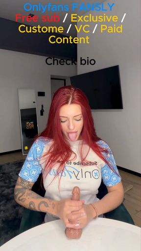 OnlyFans Exclusive: Redhead Girl Masturbating