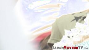 Twat of Japanese mom recorded without her knowing it