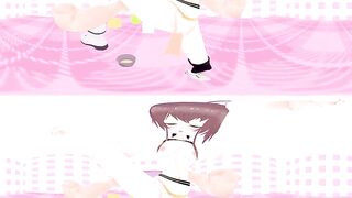 [VR 360 4K] Matsuri Natsuiro Vtuber Matsuris Pissing