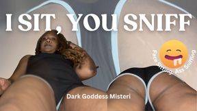 I Sit, You Sniff - POV Face Sitting, Ass Worship, Domination