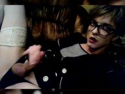Hattabi4ik Fapping Cute Big Dick (Crossdressing)