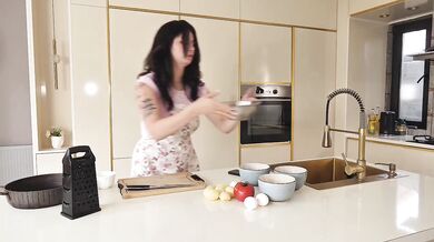 The food blogger and femboy makeup artist get railed raw and bareback