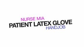 xdreamstv - nurse mia - patient latex glove handjob