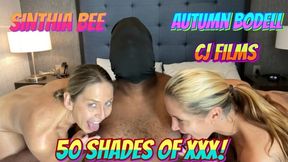 Sinthia Bee, Autumn Bodell and CJ Films In 50 Shades of XXX!