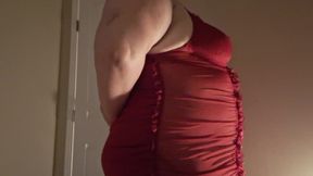 Striptease BBW Fat Tits Hairy Pussy Fat Belly