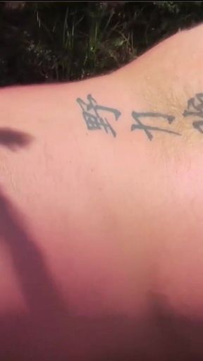 Bearfilms Charlie Fiske and Sebastian Sax Outdoor Bareback