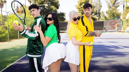 kenzie taylor mona azar tennis class with stepmoms_1