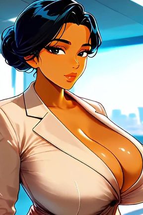 New Moroccan Secretary Fuck for Boss - Ai Animation