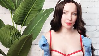 Goddess Tiny Nurse Cosplay and Prostate Foot JOI - Foot Jungle