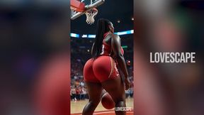 Wnba Beauties Take Dick on the Hardwood