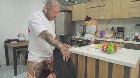 Cuckolding My Wife with a Thick-ass MILF Who Rides Me Hard in Front of Her