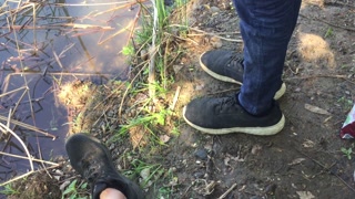 Pulled out a hot powerful cock in public