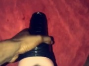 Big Black Dick Fucks Fleshlight