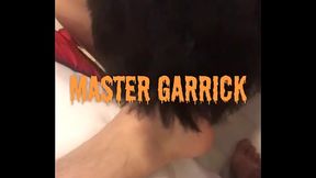 Master Garrick humiliated slave with his holy feet