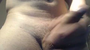 Big Muscled Stud Jerking  Off