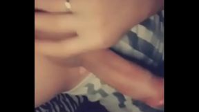 Latina Couple Enjoys Intimate Dick Play and Mutual Masturbation