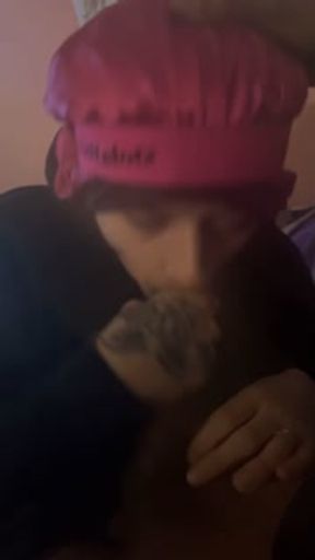 Blowjob while playing 2k