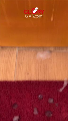 Insane Italian Temperament: Hard Cock Cums Twice Non-stop at Gloryhole