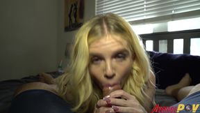 hot teen nikki sweet gives sensual blowjob for facial