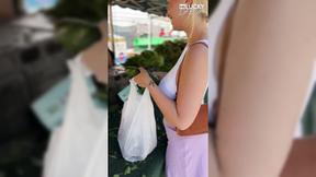 ”Chloe Surreal Brings Her Fat Melons To Harvest Every Drop”