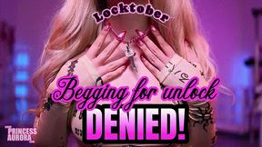 Locktober begging for release - DENIED