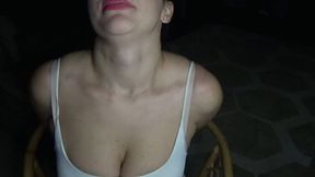 visible Adam's apple m