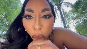 thick busty kiara mia drilled on pov