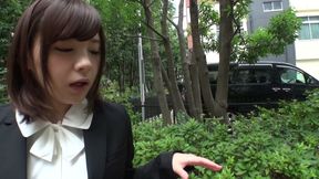 A196F03 A beautiful office lady and rookie insurance diplomatic salesperson! Her pure, cute face twisted into pleasure as she climaxes repeatedly, completing a contract with sex!