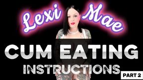 Down the Rabbit Hole… Again, Loser Cum Eating Instructions #2