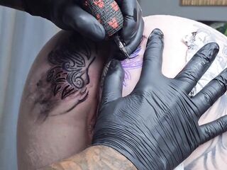 BEGINNING THE DAY WITH A CHANGE IN MY ANAL TATTOO two